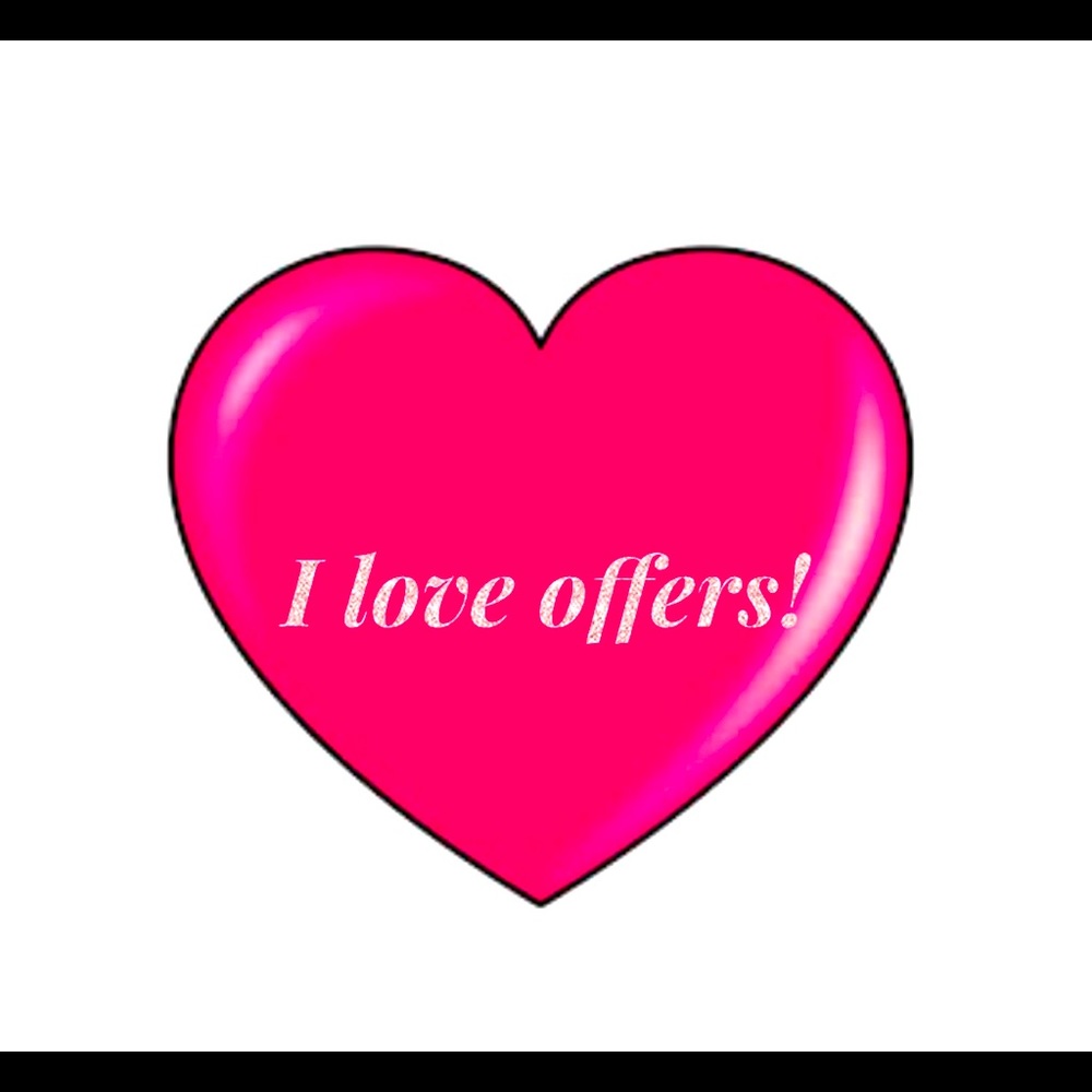 All reasonable offers welcome!!!